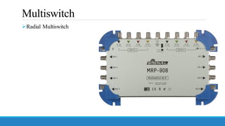 Multiswitch
➢Radial Multiswitch
 