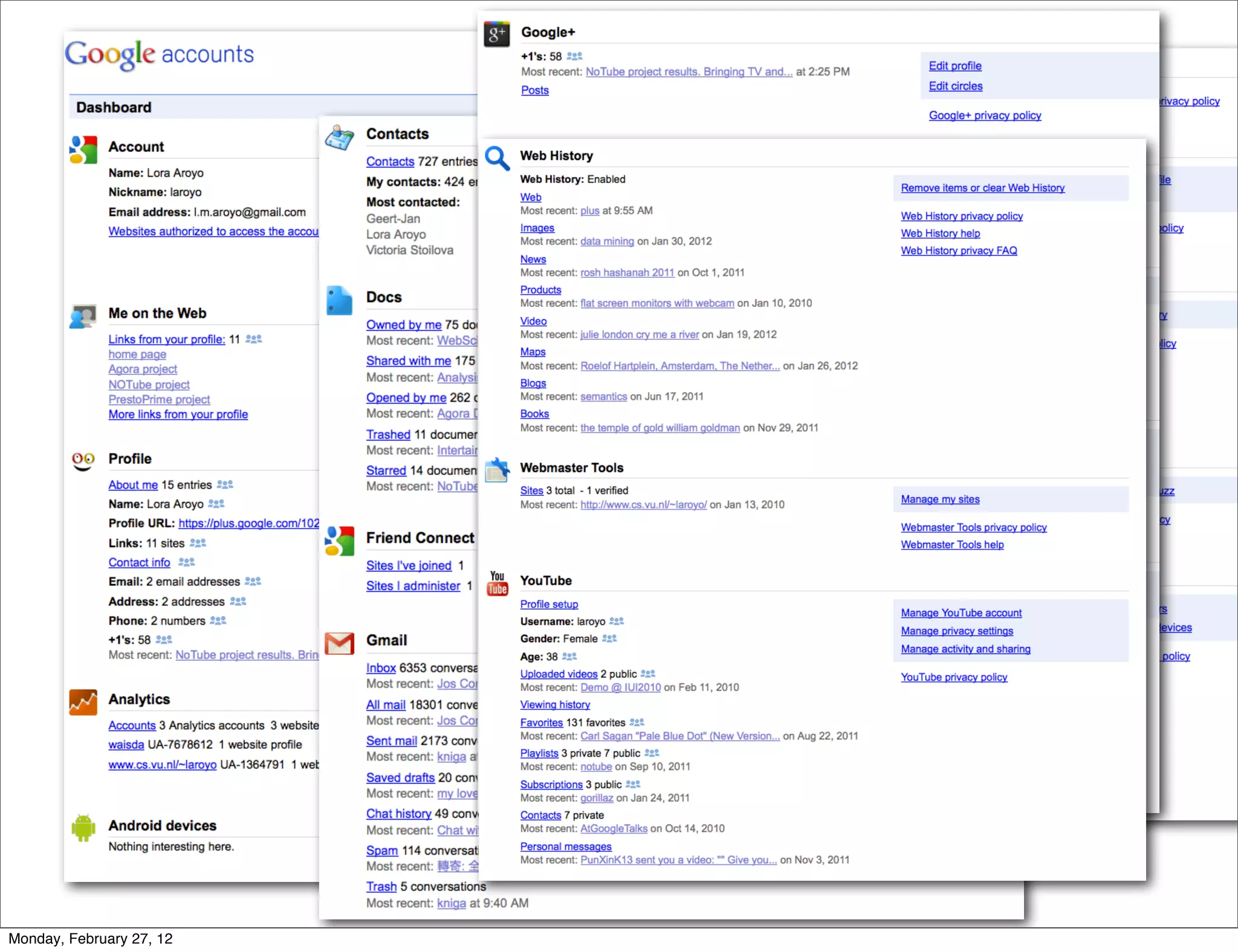 Monday, February 27, 12
 