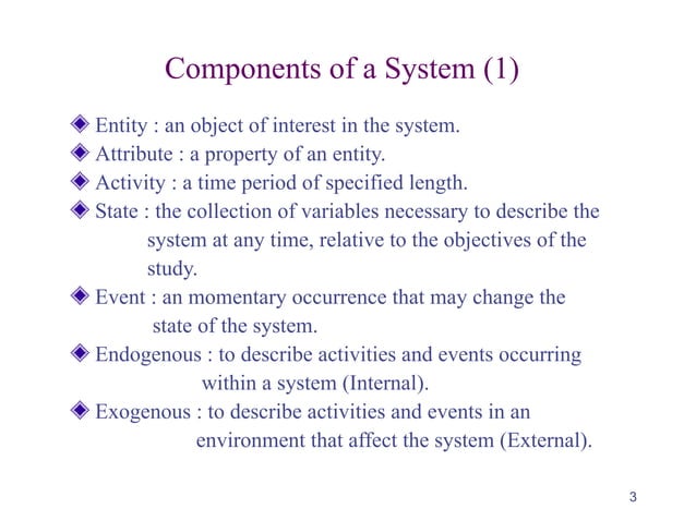 Lecture 2 - System, model simulation.ppt