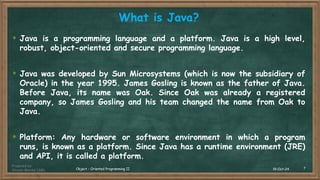 Lecture 2 - The History and Overview of Java.pptx