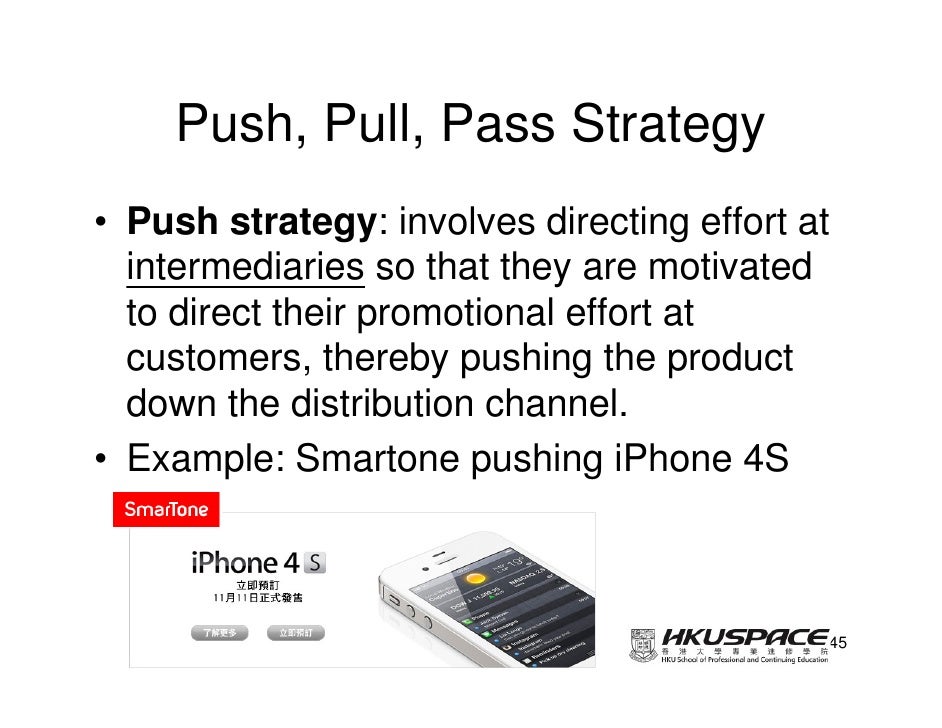 push strategy