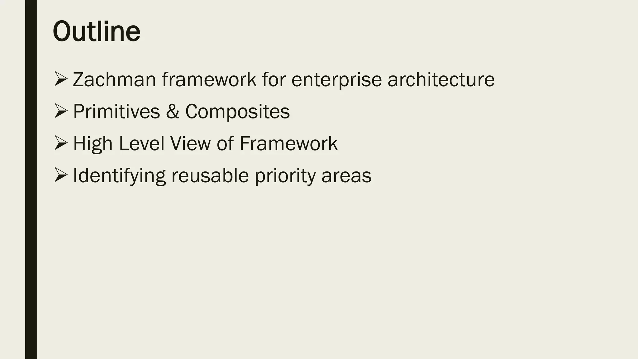 Lecture-2: Zachman Framework for Enterprise Architecture | PPT