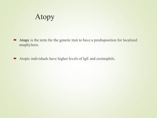 Hypersensitivity - medical information ( a detailed study ) | PPT