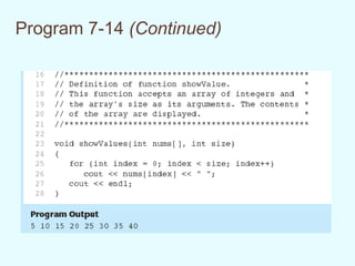 comparing arrays in programming languages | PPT