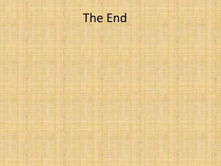 The End
 