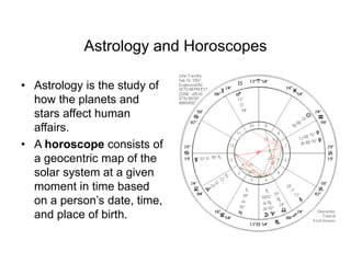 astrology and horoscope with testing .ppt