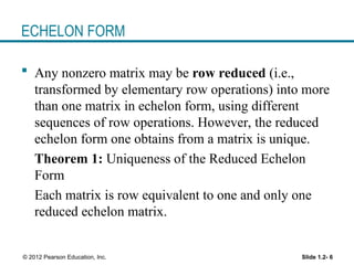Linear equations in linear algebra in maths | PPT