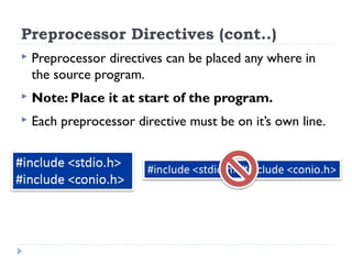 Lecture 21 - Preprocessor and Header File | PPT
