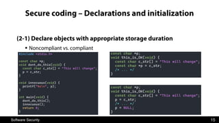 lecture21 on software security secure coding | PDF