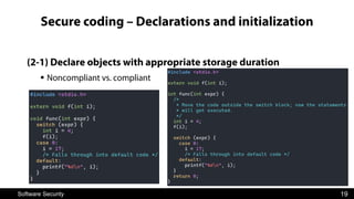 lecture21 on software security secure coding | PDF