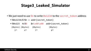 lecture21 on software security secure coding | PDF