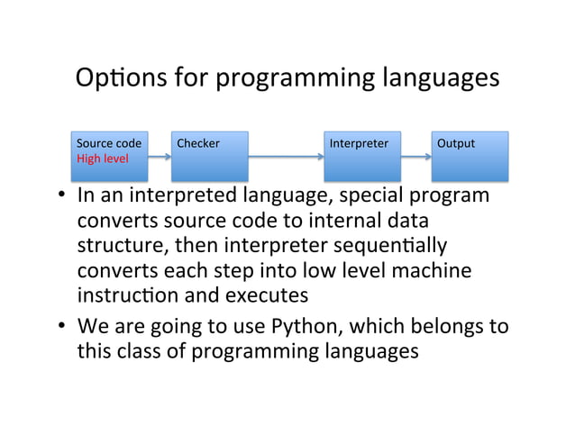 Lecture2 1 types of programming languages | PPT