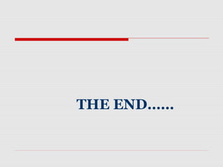 THE END……
 