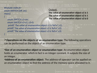 discuss about the union & structure in python | PPT image.