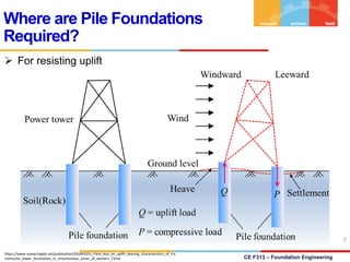 Pile Foundations in Foundation Engineering | PDF