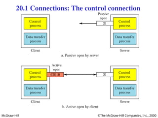 McGraw-Hill ©The McGraw-Hill Companies, Inc., 2000
20.1 Connections: The control connection
 