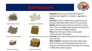Comprehensive Introduction to Soil Science: Texture, Structure, and ...