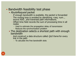 Lecture 23 27. quality of services in ad hoc wireless networks | PDF