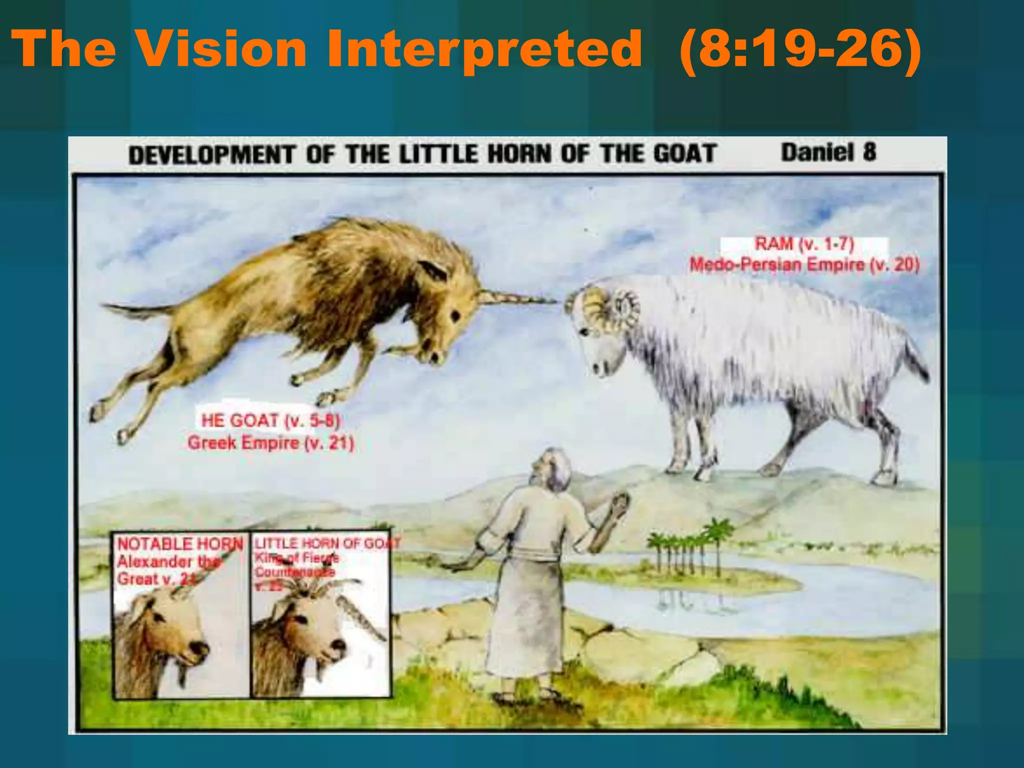 The Vision Interpreted (8:19-26)
 