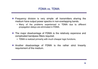 Lecture 24-27 TDMA, FDMA and CDMA_fullll | PDF