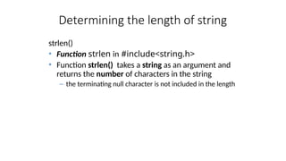 Terminating Character Strings Lecture 24 PART 1.pptxkhfwraetrsytfyugiuihjojiiyutdruot8 | PPTX