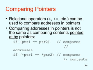 Initializing Pointers in programming languages | PPT