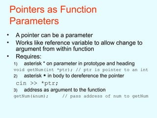 Initializing Pointers in programming languages | PPT