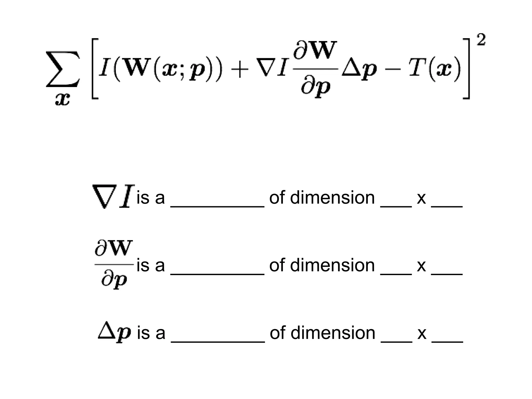 Computer Vision - Alignment and Tracking.pptx