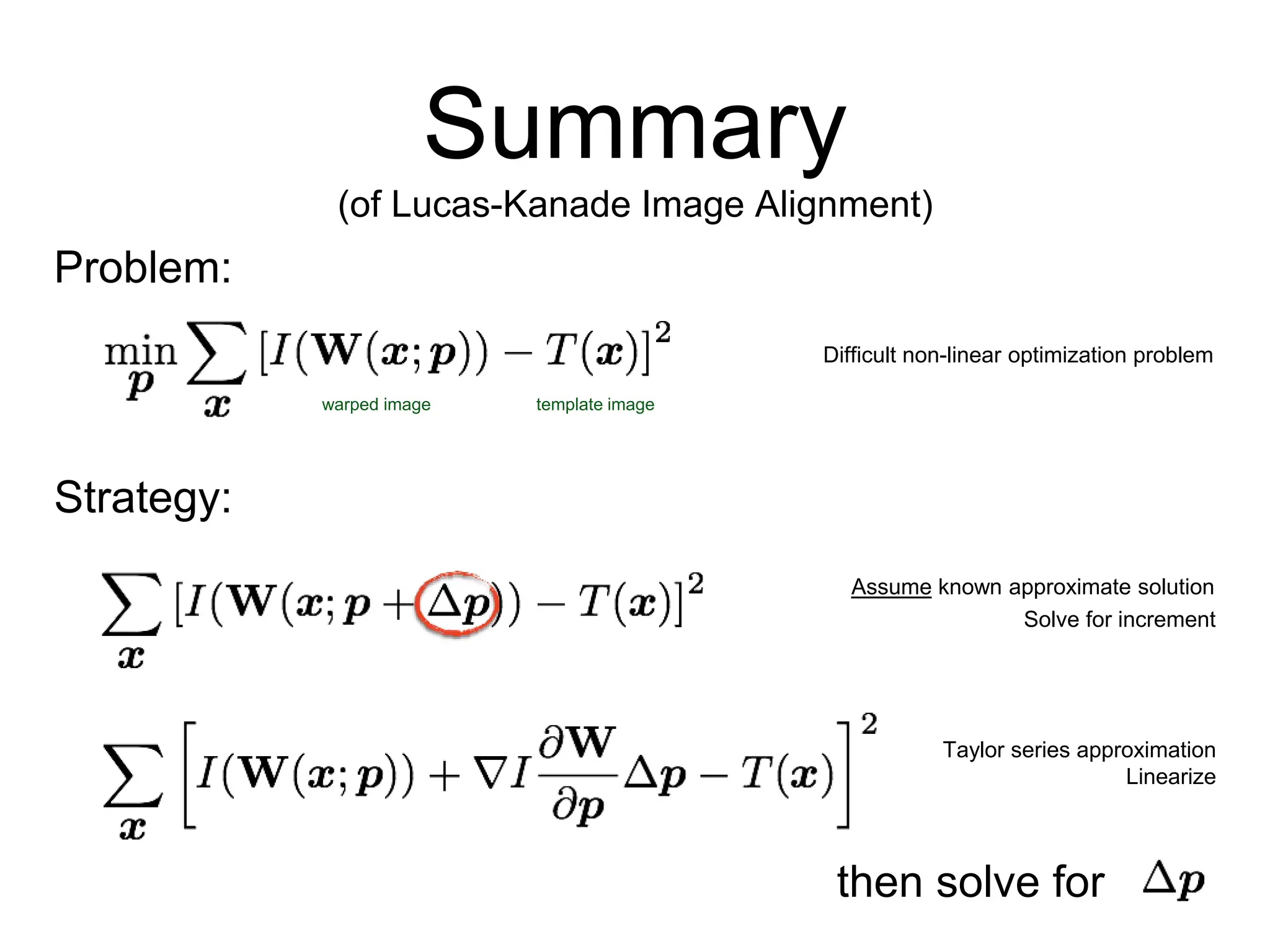Computer Vision - Alignment and Tracking.pptx