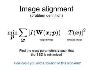 Computer Vision - Alignment and Tracking.pptx