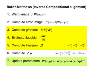 Computer Vision - Alignment and Tracking.pptx