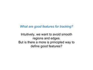 Computer Vision - Alignment and Tracking.pptx