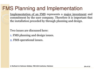 Lecture 25 flexible manufacturing systems [compatibility mode] | PDF