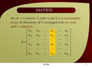 Matrix – (41 – 2g) 