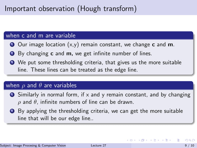 Edge linking in image processing | PPT