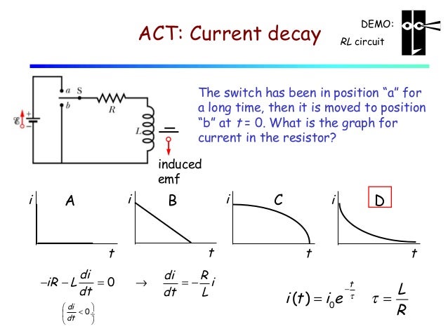 Lecture 27 inductors. stored energy. lr circuits
