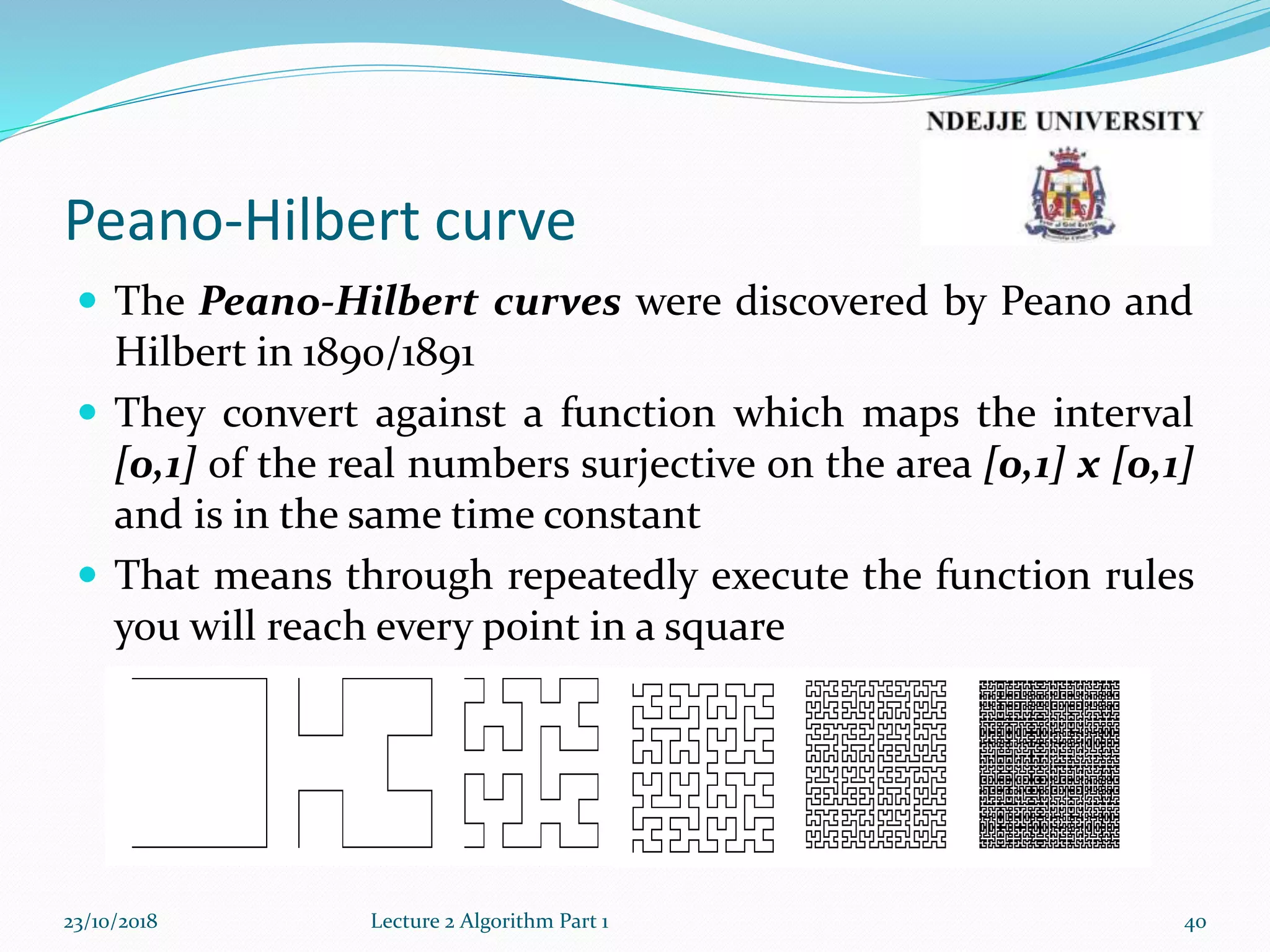 Lecture2a algorithm | PPT
