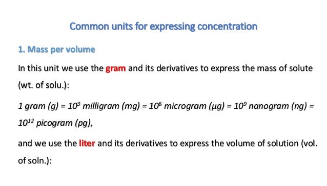 Solutions And Their Concentrations In Analytical Chemistry By Azad Al