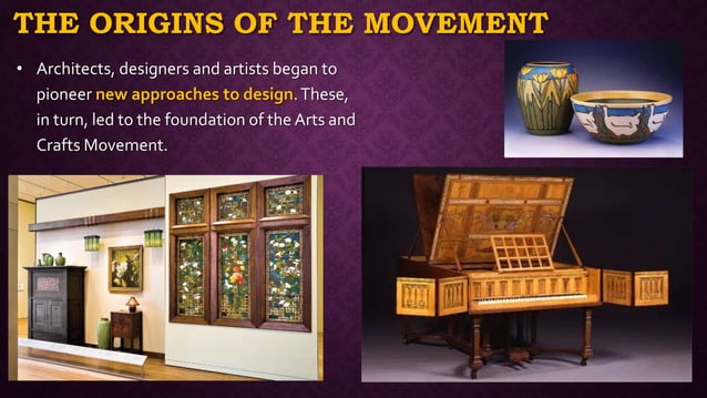 Lecture2 arts & crafts movement | PDF | Arts and Crafts | Hobbies ...