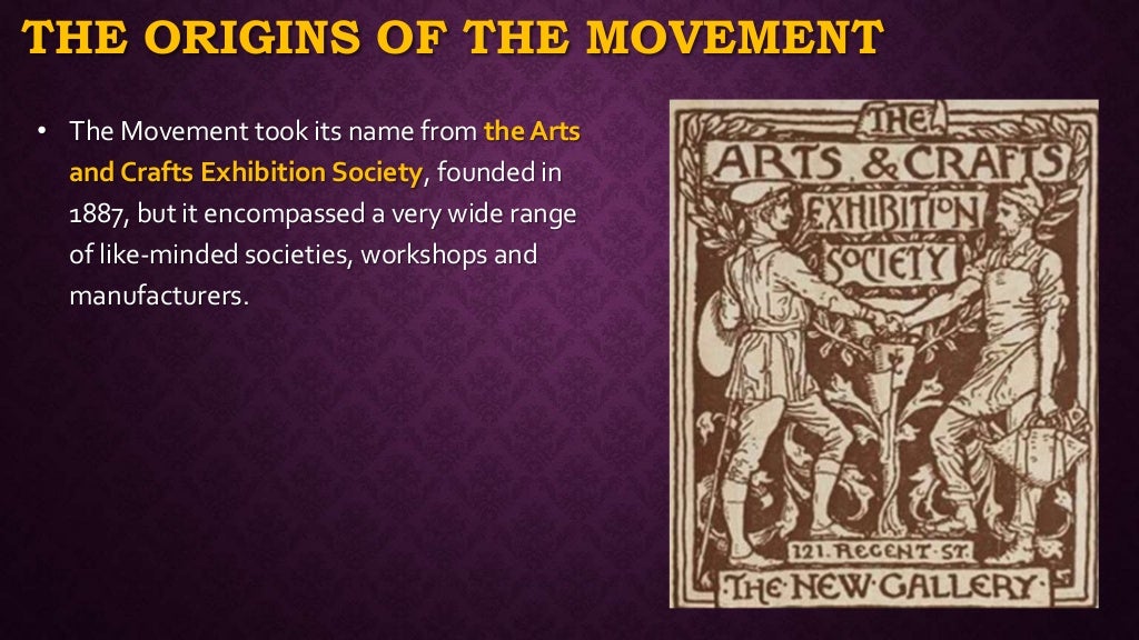 Lecture2 arts & crafts movement