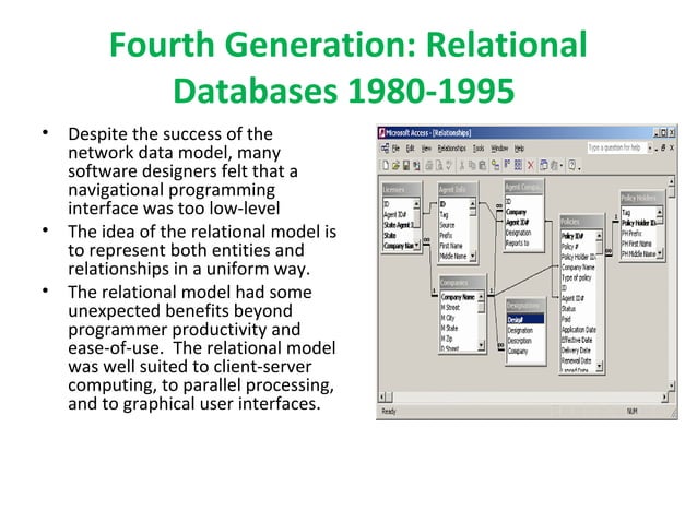 Database Management & Models | PPT | Free Download