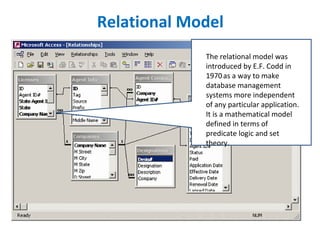 Database Management & Models | PPT | Free Download