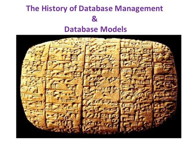 Database Management Models - 