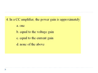 Lecture 2 bjt amplifier p2 (updated 10 october2016)