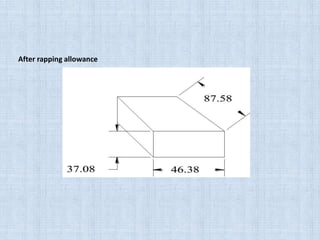 After rapping allowance
 