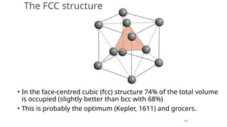 Comprehensive Introduction to Crystalline Structures and Lattice Types ...