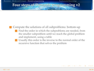 Divide&Conquer & Dynamic Programming | PDF