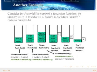 Divide&Conquer & Dynamic Programming | PPT