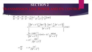 SECTION 2
TRANSMISSION LINE POWER AND ITS CONTROL
Frequency Dependency of Impedance Loads
 
