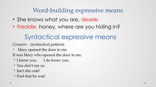 Lecture 2 Expressive means and stylistic devices.pptx